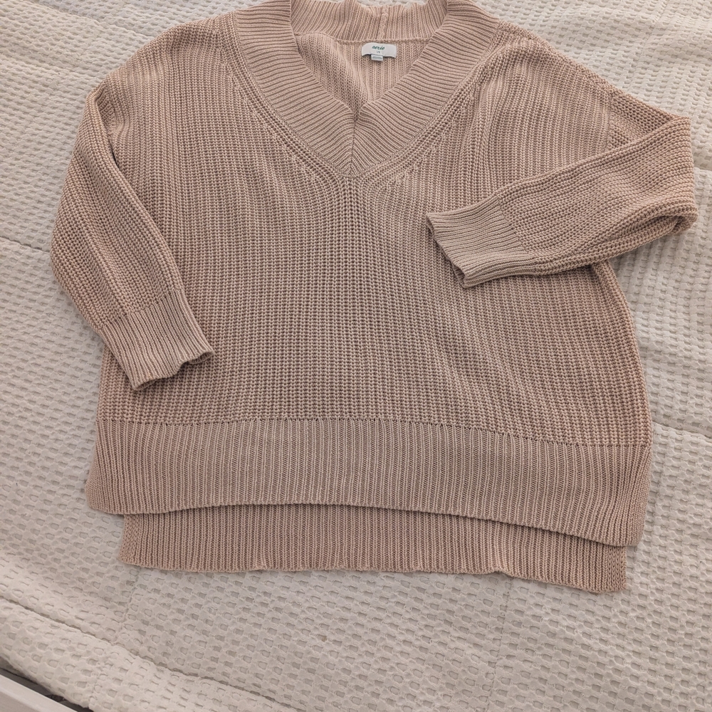 Aerie cozy off the shoulder oversized Sweater